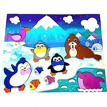 М`яка аплікація "Пінгвіни", МА-19 М`яка аплікація "Пінгвіни", МА-19