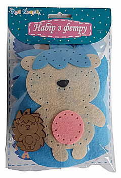 Зший сам іграшку з фетру "Їжачок", СИ-06 Зший сам іграшку з фетру "Їжачок", СИ-06