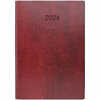 Ежедневник 2024 Стандарт Flex слп/т, бордовый, 73-795 70 294 Ежедневник 2024 Стандарт Flex слп/т, бордовый, 73-795 70 294