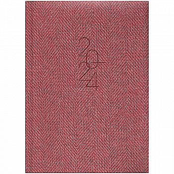 Ежедневник 2024 карманный, Tweed, красный, 73-736 31 204 Ежедневник 2024 карманный, Tweed, красный, 73-736 31 204