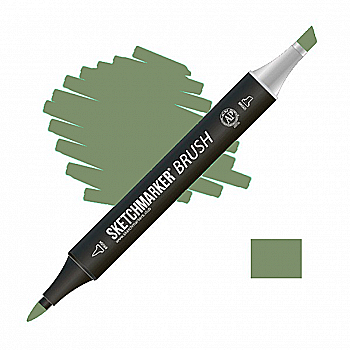 Маркер двухсторонний SKETCHMARKER Brush Улун, SMB-BG20 Маркер двухсторонний SKETCHMARKER Brush Улун, SMB-BG20