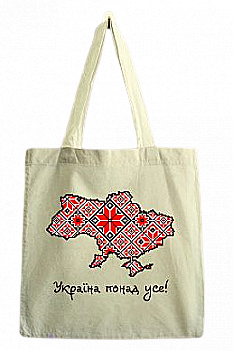 Сумка-шопер "Вишиванка" 35*40 см, 4316 Сумка-шопер "Вишиванка" 35*40 см, 4316