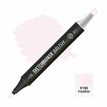 Маркер двухсторонний SKETCHMARKER Brush Вереск, SMB-V105 Маркер двухсторонний SKETCHMARKER Brush Вереск, SMB-V105