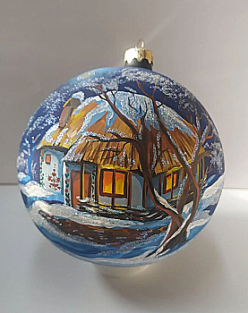 Шар художественный "Ночь в украинском селе" Шар художественный "Ночь в украинском селе"