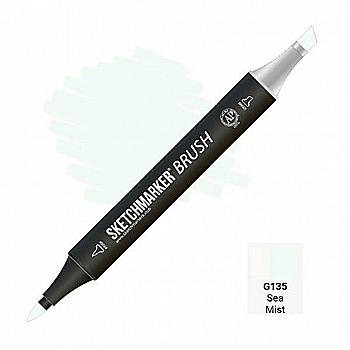 Маркер двусторонний SKETCHMARKER Brush Морская дымка, SMB-G135 Маркер двусторонний SKETCHMARKER Brush Морская дымка, SMB-G135