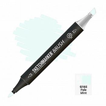 Маркер двосторонній SKETCHMARKER Brush Бліда м`ята, SMB-G165 Маркер двосторонній SKETCHMARKER Brush Бліда м`ята, SMB-G165