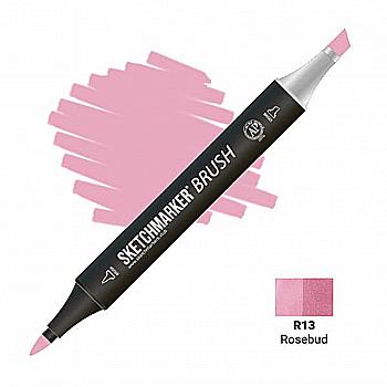 Маркер двусторонний SKETCHMARKER Brush Бутон розы, SMB-R13 Маркер двусторонний SKETCHMARKER Brush Бутон розы, SMB-R13