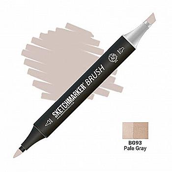 Маркер двусторонний SKETCHMARKER Brush Бледный серый, SMB-BG93 Маркер двусторонний SKETCHMARKER Brush Бледный серый, SMB-BG93