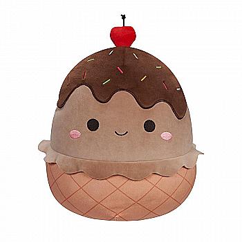 М`яка іграшка SQUISHMALLOWS – ШОКОЛАДНЕ МОРОЗИВО, 30 см, SQCR04146 М`яка іграшка SQUISHMALLOWS – ШОКОЛАДНЕ МОРОЗИВО, 30 см, SQCR04146