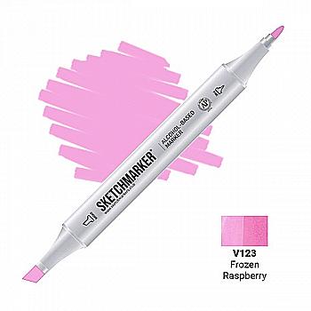 Маркер SKETCHMARKER, 2 пера: долото и тонкое, Frozen Raspberry - Замороженная малина, SM-V123 Маркер SKETCHMARKER, 2 пера: долото и тонкое, Frozen Raspberry - Замороженная малина, SM-V123