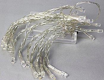 Гірлянда 30 LED 3 м на батарейках, теплий білий, 1103-07 Гірлянда 30 LED 3 м на батарейках, теплий білий, 1103-07