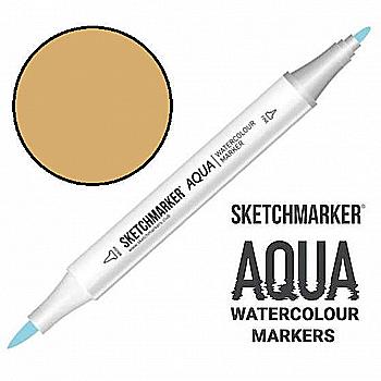 Маркер акварельный двухсторонний SKETCHMARKER Aqua Pro Бежевый, SMA-BEIGE Маркер акварельный двухсторонний SKETCHMARKER Aqua Pro Бежевый, SMA-BEIGE