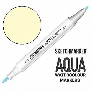Маркер акварельный двухсторонний SKETCHMARKER Aqua Pro Жёлтый мягкий, SMA-SYELL Маркер акварельный двухсторонний SKETCHMARKER Aqua Pro Жёлтый мягкий, SMA-SYELL
