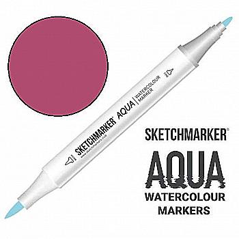 Маркер акварельний двосторонній SKETCHMARKER Aqua Pro Морозна слива, SMA-PLFR Маркер акварельний двосторонній SKETCHMARKER Aqua Pro Морозна слива, SMA-PLFR