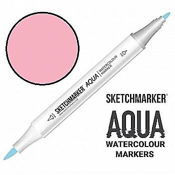 Маркер акварельный двухсторонний SKETCHMARKER Aqua Pro Розовый сумеречный, SMA-DROSE Маркер акварельный двухсторонний SKETCHMARKER Aqua Pro Розовый сумеречный, SMA-DROSE