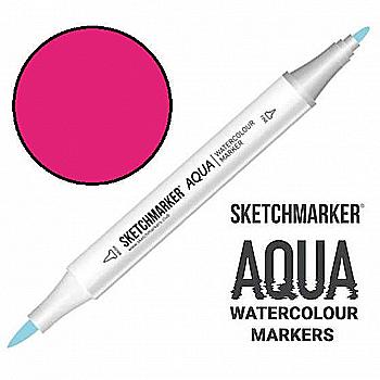 Маркер акварельный двухсторонний SKETCHMARKER Aqua Pro Розовый яркий, SMA-VIVID Маркер акварельный двухсторонний SKETCHMARKER Aqua Pro Розовый яркий, SMA-VIVID