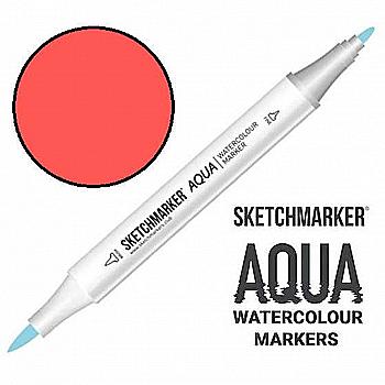 Маркер акварельный двухсторонний SKETCHMARKER Aqua Pro Вермилион, SMA-VERM Маркер акварельный двухсторонний SKETCHMARKER Aqua Pro Вермилион, SMA-VERM