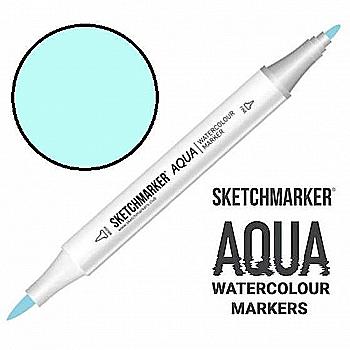 Маркер акварельный двухсторонний SKETCHMARKER Aqua Pro Зеленый мятный, SMA-MINTGR Маркер акварельный двухсторонний SKETCHMARKER Aqua Pro Зеленый мятный, SMA-MINTGR