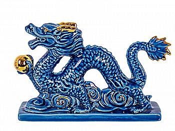 Фігурка декоративна "Дракон із перлиною" 15,25 см, 149-460