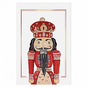 Открытка "Щелкунчик в красном"