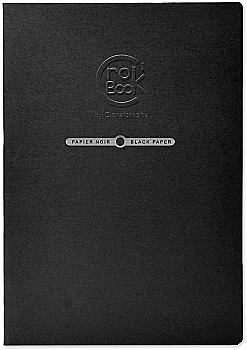 Скетчбук д/малювання А4 CroK`BooK на скобі, 20 арк.(120 г/м2), колір чорний, 60316C Clairefontaine Скетчбук д/малювання А4 CroK`BooK на скобі, 20 арк.(120 г/м2), колір чорний, 60316C Clairefontaine