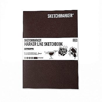 Скетчбук SKETCHMARKER А5 16 л., 160 г/м², красное дерево, MLSSM/MAH Скетчбук SKETCHMARKER А5 16 л., 160 г/м², красное дерево, MLSSM/MAH