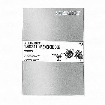 Скетчбук SKETCHMARKER В5 16 л., 160 г/м², серебряный, MLSM/SILV Скетчбук SKETCHMARKER В5 16 л., 160 г/м², серебряный, MLSM/SILV