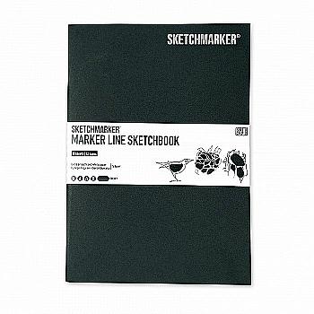 Скетчбук SKETCHMARKER В5 16 л., 160 г/м², темно-зеленый, MLSM/HGREEN Скетчбук SKETCHMARKER В5 16 л., 160 г/м², темно-зеленый, MLSM/HGREEN