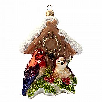 Ялинкова прикраса Пташиний будиночок, F1665-17937