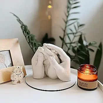 Набір для створення 3D зліпку рук "Сімейний" Набір для створення 3D зліпку рук "Сімейний"