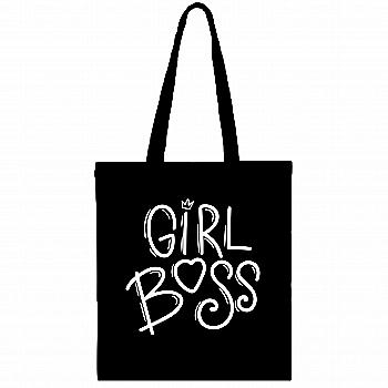 Сумка-шопер "Girl boss" 35*40 см, 4228 Сумка-шопер "Girl boss" 35*40 см, 4228