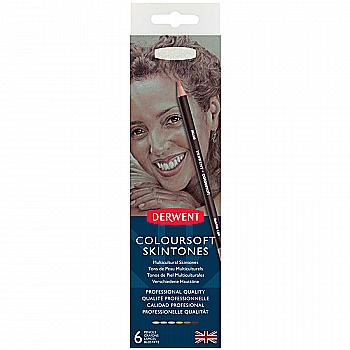 Набір олівців кольорових "Coloursoft", 6 кол., метал. коробка, 2300217 Набір олівців кольорових "Coloursoft", 6 кол., метал. коробка, 2300217