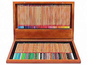 Карандаши 72 цв. FineArt кедр в дерев. пенале FineArt-72WB, Marco
