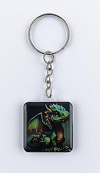 Брелок "Дракоша" двосторонній 3,5 см, Dk 003 Брелок "Дракоша" двосторонній 3,5 см, Dk 003