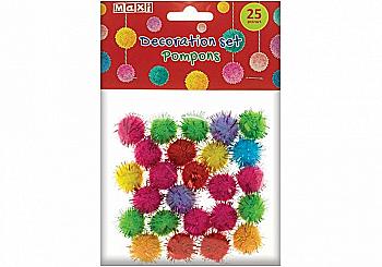 Набір для декорування "Бомбони однокольорові махнаті" 20 мм, MX61607-01