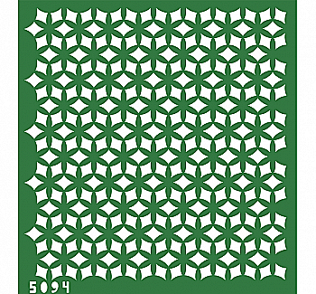 Трафарет декоративний клейовий 14,5*14,5 см №5094 Art Трафарет декоративний клейовий 14,5*14,5 см №5094 Art
