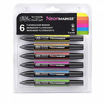 Набор маркеров Letraset "Neonmarker" 6 шт., 0290038 Набор маркеров Letraset "Neonmarker" 6 шт., 0290038