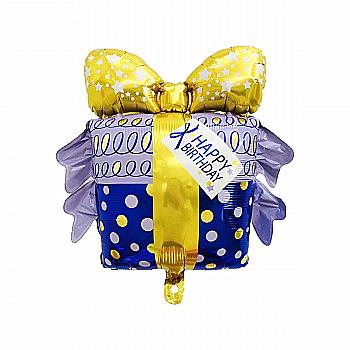 Куля повітряна фольгована (60 см) Подарункова коробка, IDEA7-CN091