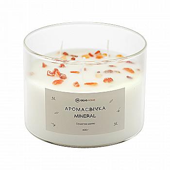 Аромасвечка 99IDEAS MINERAL - Сандаловое дерево, 400 г Аромасвечка 99IDEAS MINERAL - Сандаловое дерево, 400 г