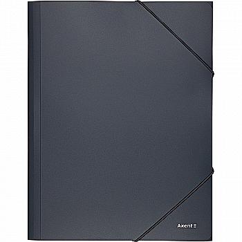 Папка на гумках А4, сіра, 1508-03 Axent
