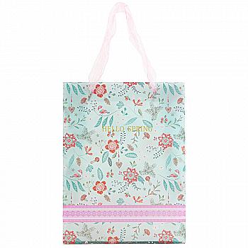 Пакет пласт. подарунковий Hello Spring 01, 25*19 см, 8503-05-A Пакет пласт. подарунковий Hello Spring 01, 25*19 см, 8503-05-A