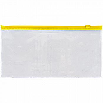 Папка на блискавці DL, застібка zip-lock жовта, 1409-26-A