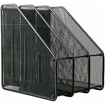 Лоток вертикальний 3-в-1, металевий, чорний, 2128-01-A Лоток вертикальний 3-в-1, металевий, чорний, 2128-01-A