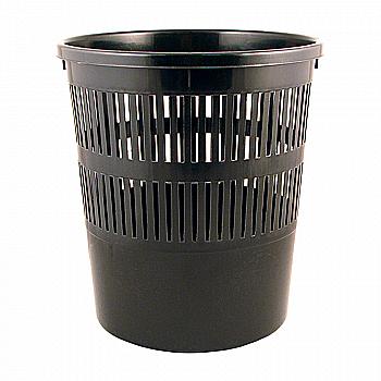 Корзина для паперу 8 л, чорна, D4007-01 Корзина для паперу 8 л, чорна, D4007-01