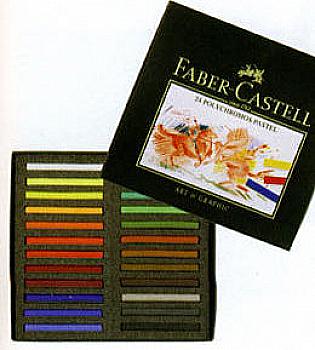 Пастель POLICHROMOS 24 кол. в картон. коробці, 128524 Faber-Castell*** Пастель POLICHROMOS 24 кол. в картон. коробці, 128524 Faber-Castell***