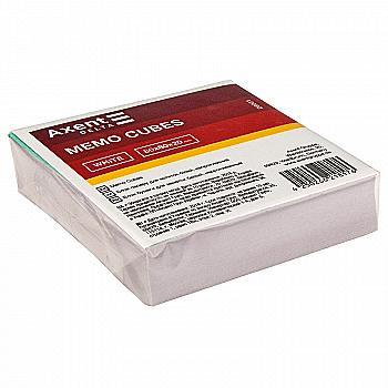 Папір для нотаток неклеєний 80*80*20, білий, D8001 Папір для нотаток неклеєний 80*80*20, білий, D8001