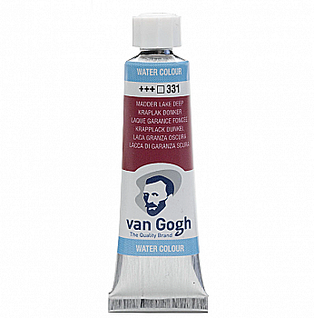 Краска акварельная Van Gogh 331 Маринованный красный темный 10 мл Royal Talens Краска акварельная Van Gogh 331 Маринованный красный темный 10 мл Royal Talens