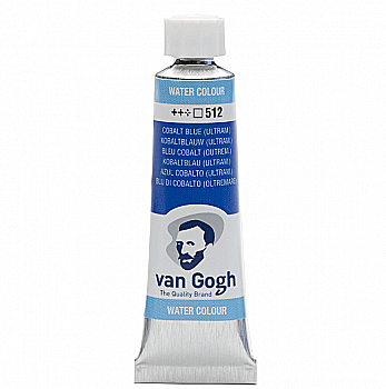Фарба акварельна Van Gogh 512 Кобальт синій (ультрамарин), туба 10 мл, Royal Talens Фарба акварельна Van Gogh 512 Кобальт синій (ультрамарин), туба 10 мл, Royal Talens
