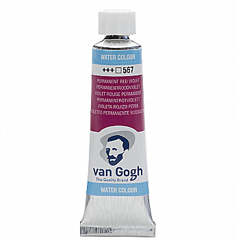 Фарба акварельна Van Gogh 567 Перм. червоно-фіолетовий, туба 10 мл, Royal Talens Фарба акварельна Van Gogh 567 Перм. червоно-фіолетовий, туба 10 мл, Royal Talens
