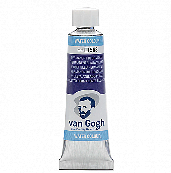 Фарба акварельна Van Gogh 568 Перм. синьо-фіолетовий, туба 10 мл, Royal Talens Фарба акварельна Van Gogh 568 Перм. синьо-фіолетовий, туба 10 мл, Royal Talens